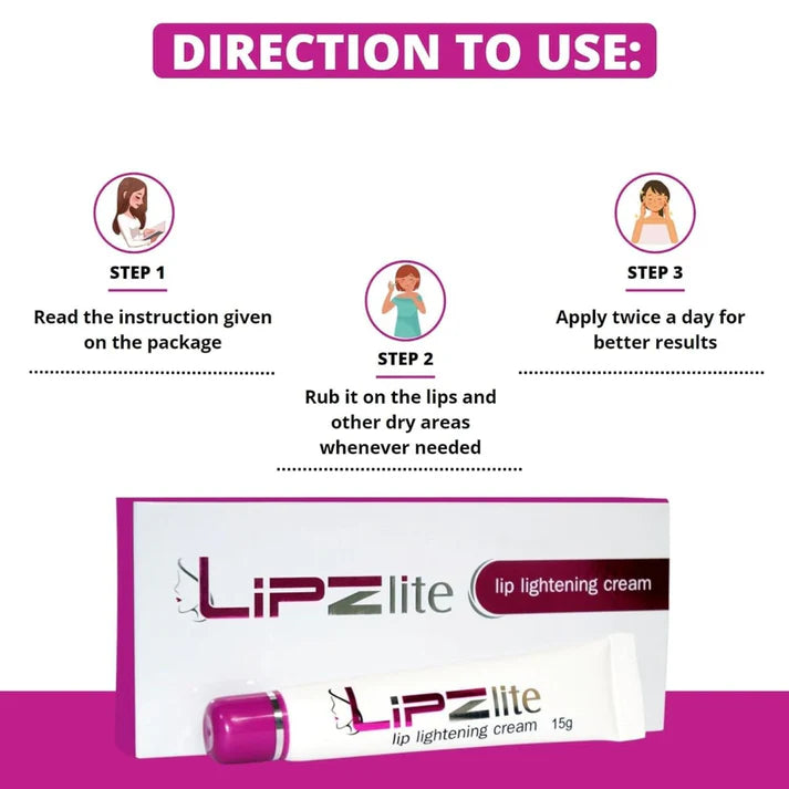Lipzlite Lip-Lightening Cream | 15g