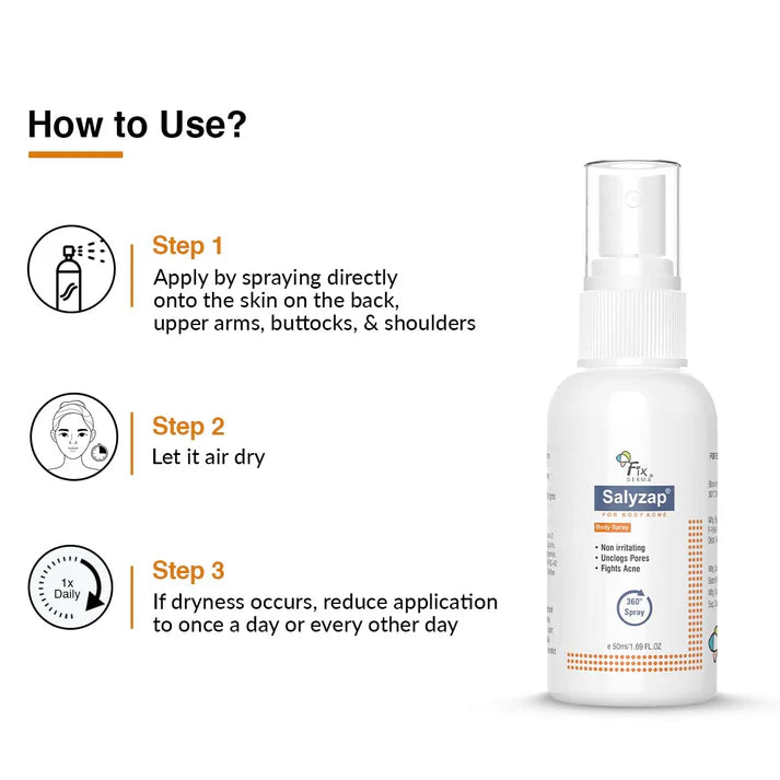 Salyzap Body Spray | 50ml