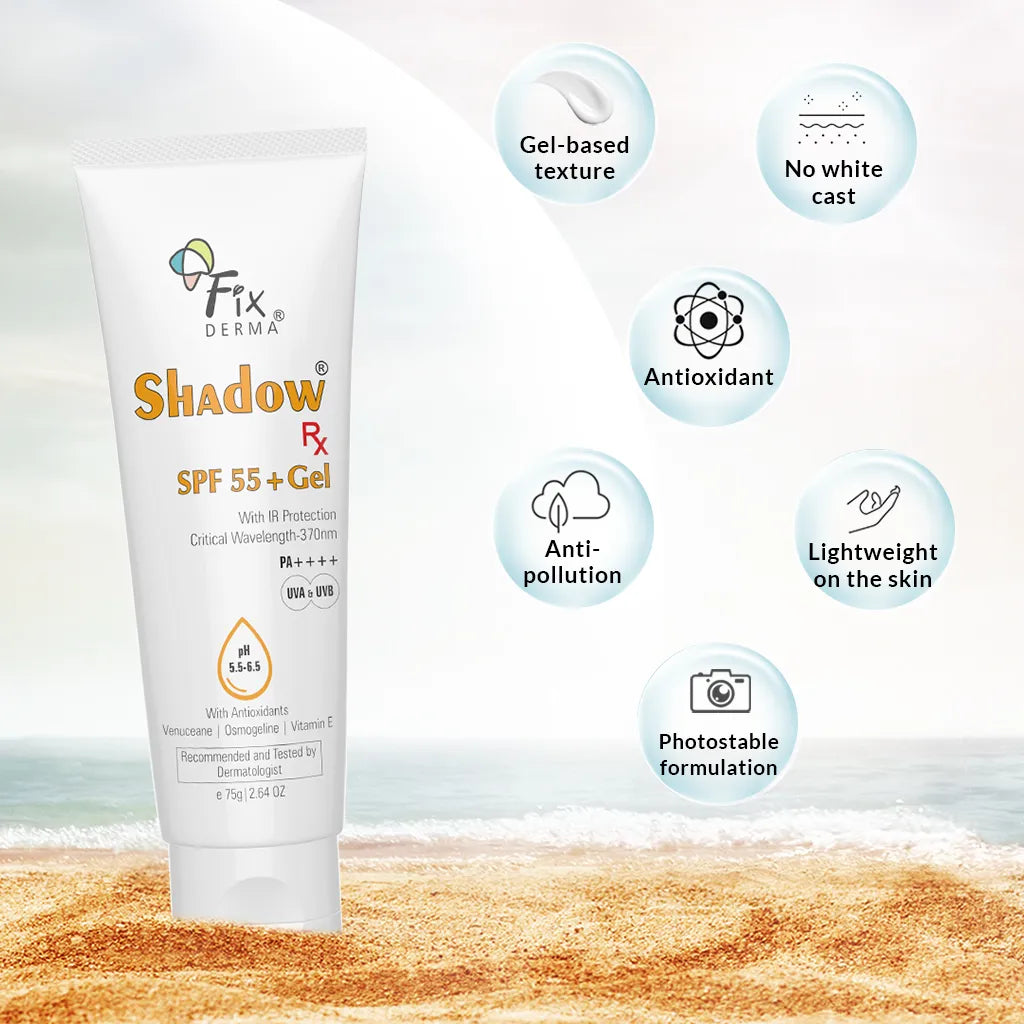 Shadow Rx Spf 55+ Gel | 75g