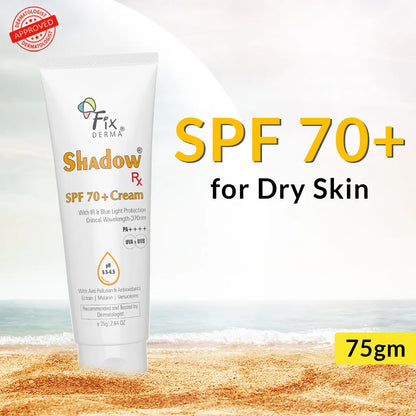 Shadow Rx Spf 70+ Cream | 75g