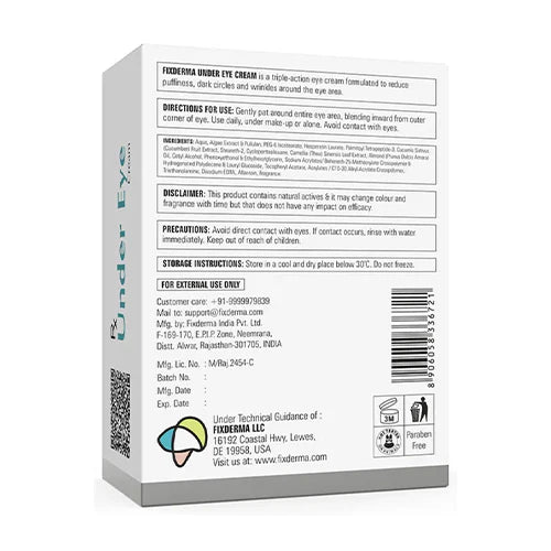 Fixderma Under Eye Cream For Dark Circle | 15g