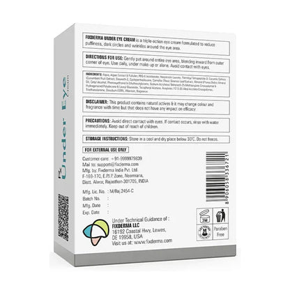 Fixderma Under Eye Cream For Dark Circle | 15g