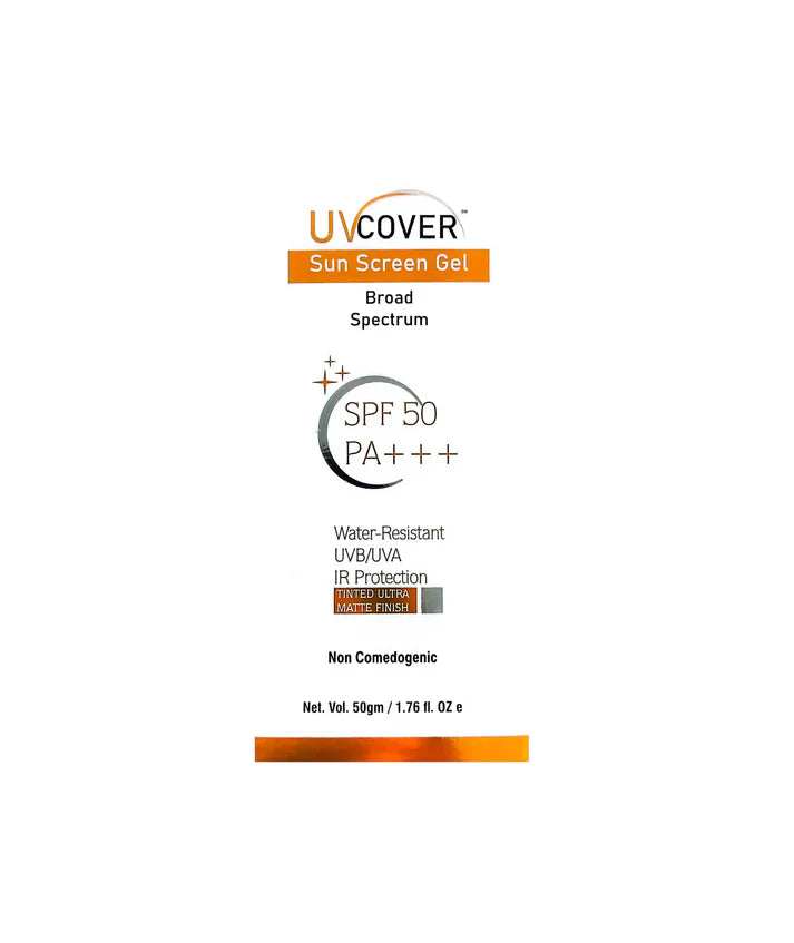 UVCOVER Sun Screen Gel SPF50 | 50GM