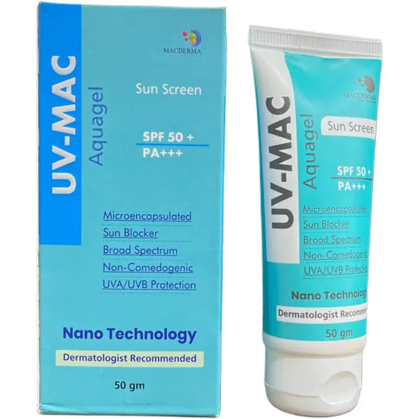 UV-MAC Aqua Gel Sunscreen Lotion | 50g