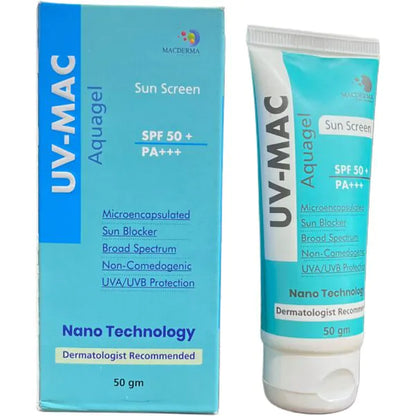 UV-MAC Aqua Gel Sunscreen Lotion | 50g